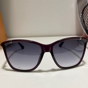 Michael Kors sunglasses in dark purple and brown